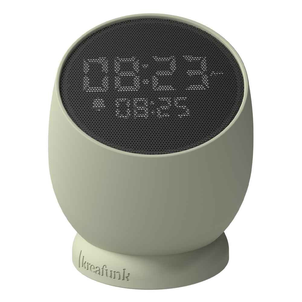 Kreafunk Bell Alarm Clock - Dusty Olive