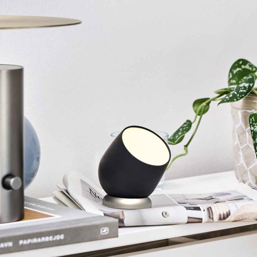 Kreafunk Beam Lamp, Portable And Rechargeable - Black