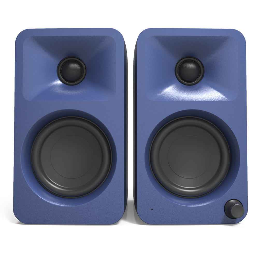 Limited Edition - Kanto ORA 100W Powered Reference Desktop Computer Speakers with Bluetooth 5.0 Indigo