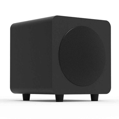 Kanto SUB6 200W 6" Sealed Powered Subwoofer, Matte Black