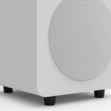 Limited Edition - Kanto SUB6 200W 6" Sealed Powered Subwoofer, Matte White, With White Grill