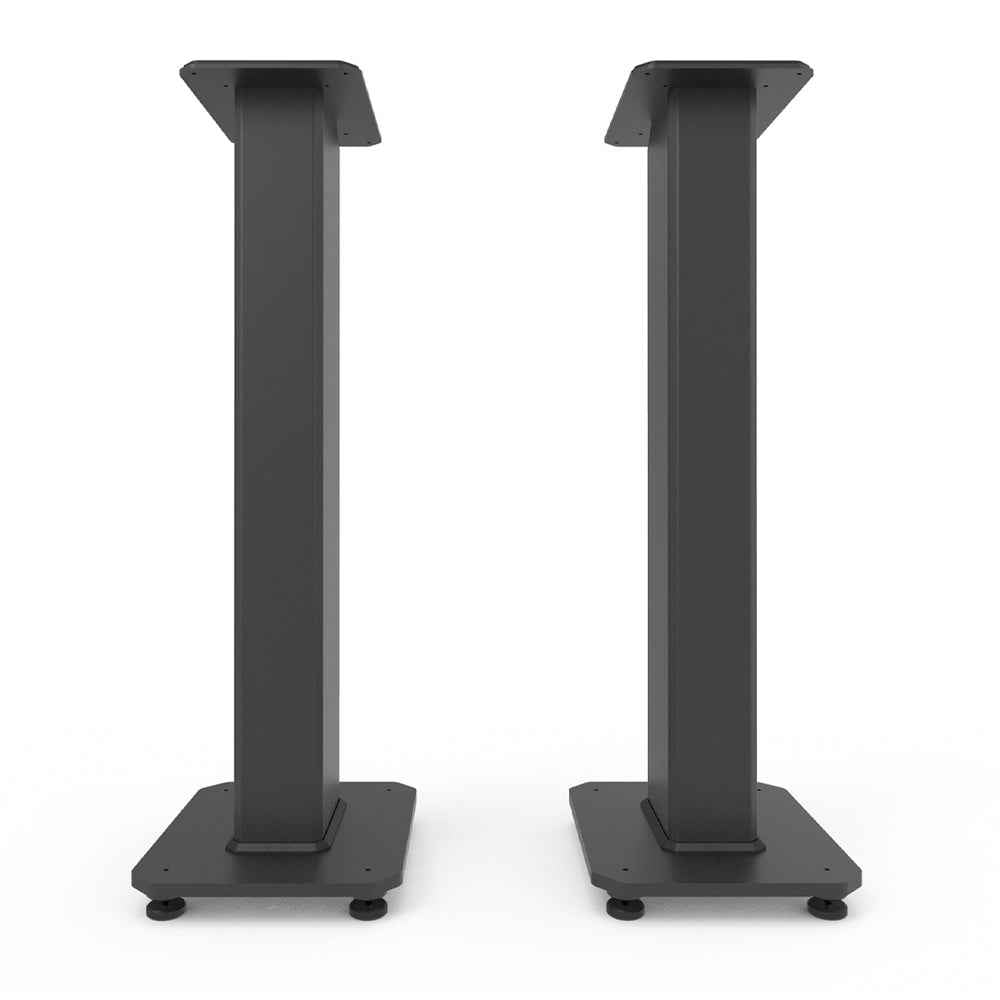 Kanto SX30 30" Tall Fillable Speaker Stands with Isolation Feet - Pair, Black