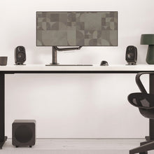 Kanto UKI 100W Desktop Speakers with Bluetooth, USB-C, Headphone out, Pumice (Speckled Brown), Pair