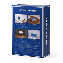 Lexon GIFT Set PANTONE - Includes Mino+ Mini Speaker, Flip Classic Clock, Mina M Lamp, Thykho 3  Speaker - Classic Blue