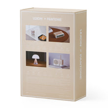 Lexon GIFT Set PANTONE - Includes Mino+ Mini Speaker, Flip Classic Clock, Mina M Lamp, Thykho 3  Speaker - Sand