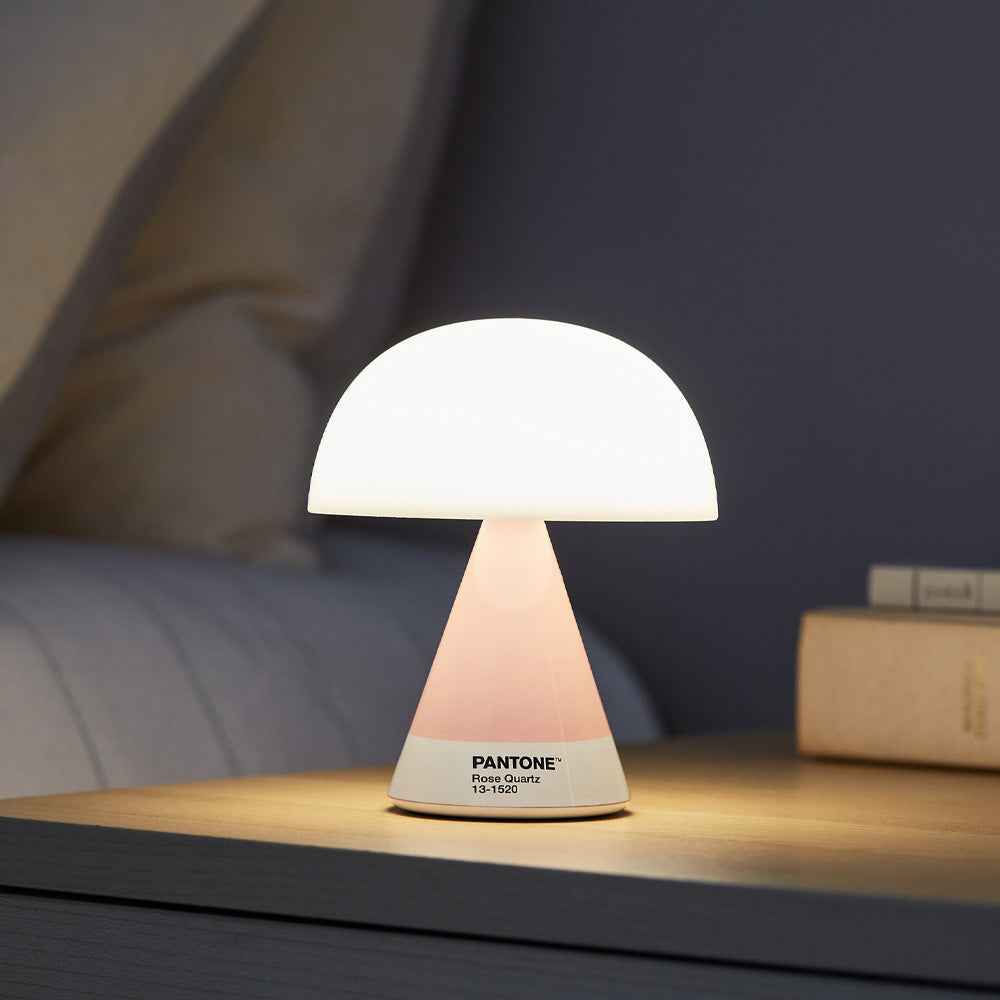 Lexon Mina M Medium Portable Led Lamp PANTONE - Rose Pink
