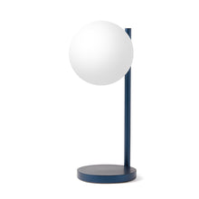 Lexon Bubble Desk Lamp With Built-In Wireless Charger - Blue