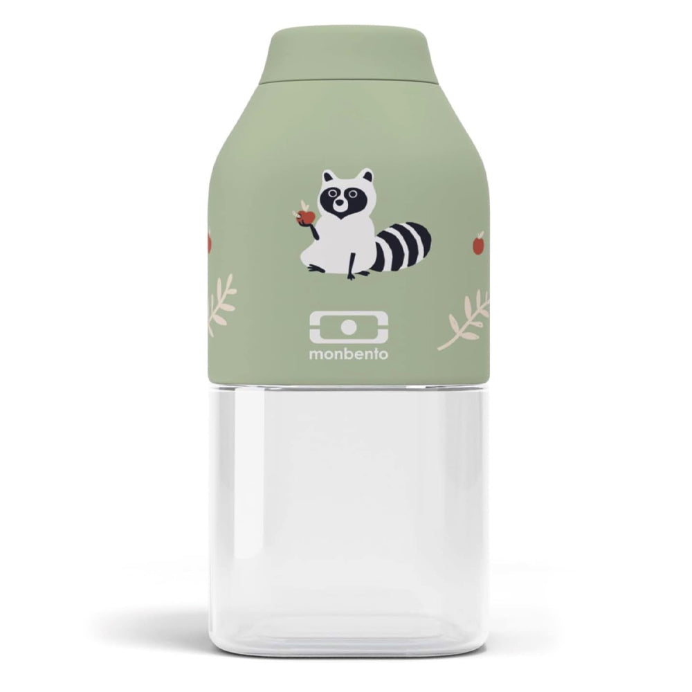 Monbento Mb Positive S Reusable Water Bottle - Raccoon