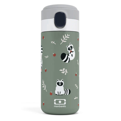 Monbento Mb Pop Insulated Bottle - Raccoon