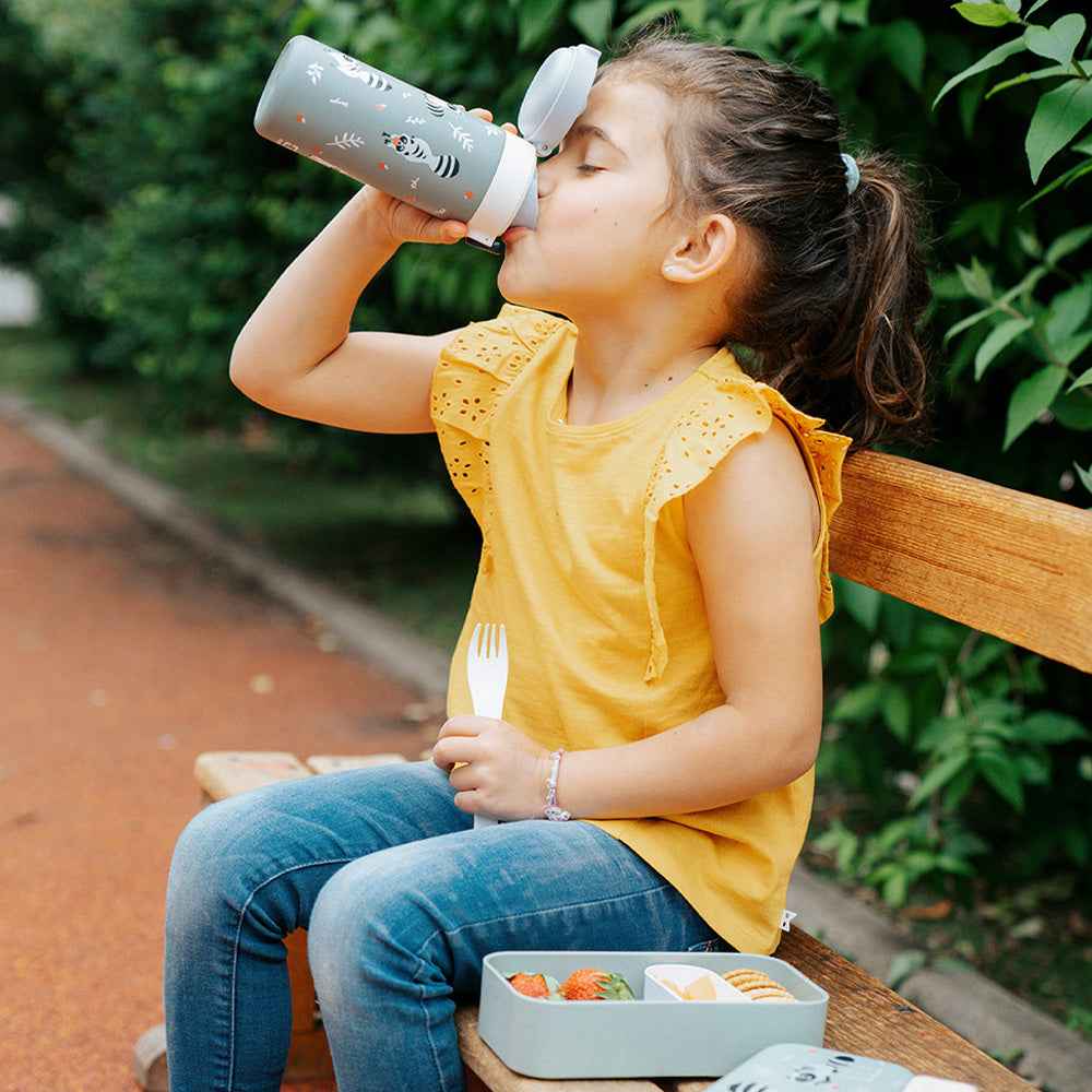 Monbento Mb Pop Insulated Bottle - Raccoon
