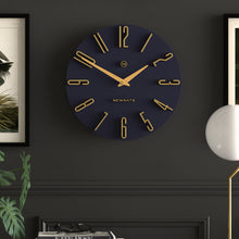 Newgate Empire State Wall Clock-Petrol Blue