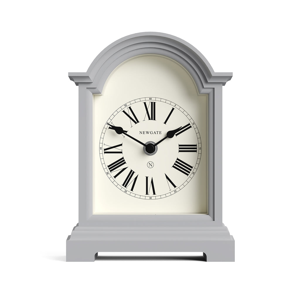 Newgate Fillmore Mantel Clock-Clockwork Grey