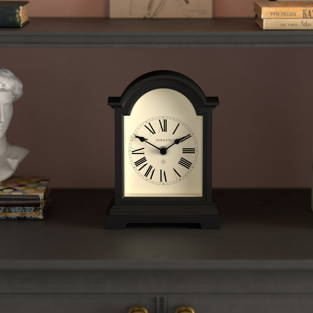 Newgate Fillmore Mantel Clock-Black
