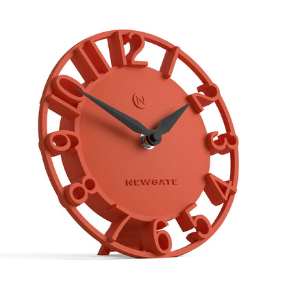Newgate Timewarp Mantel Clock-Orange