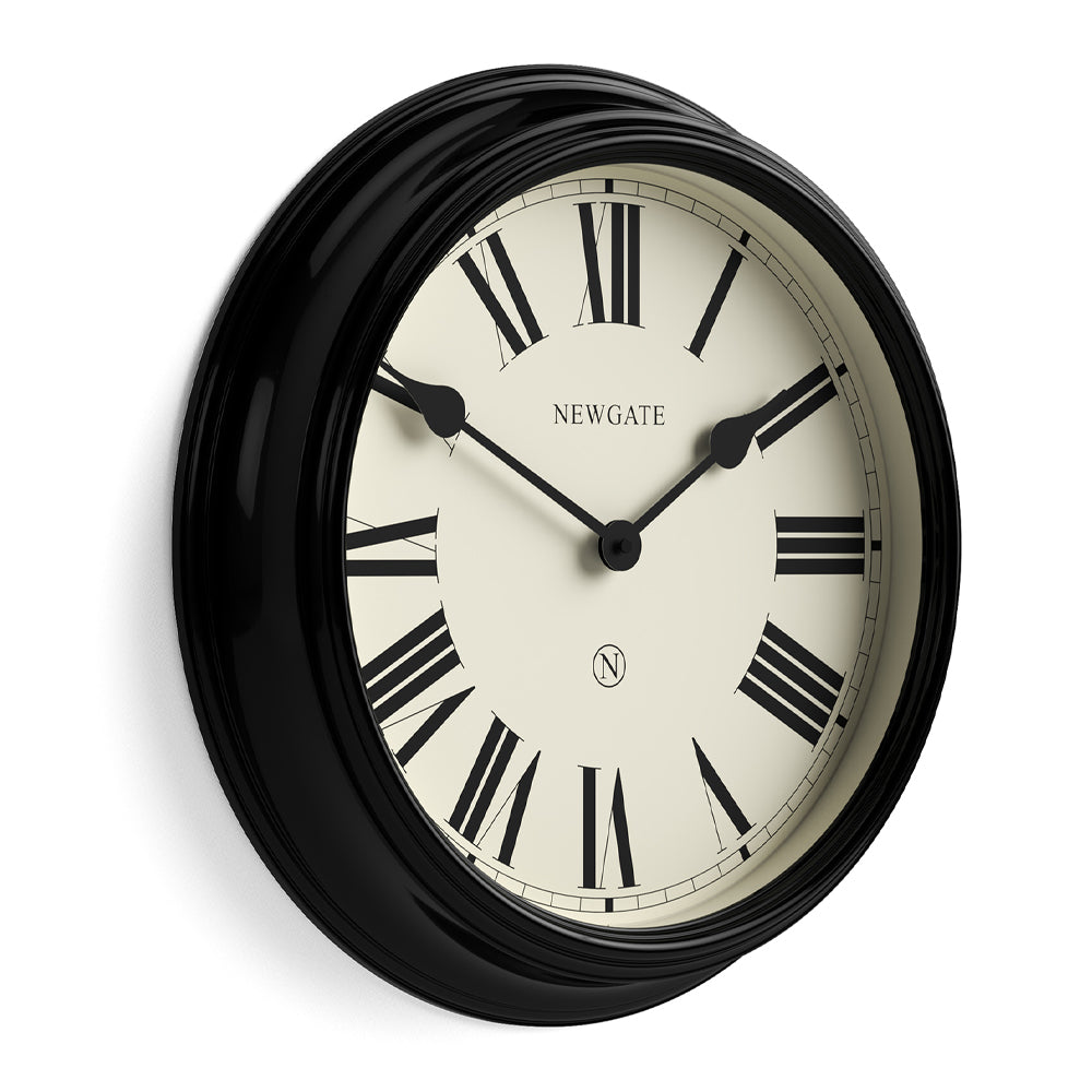 Newgate Notting Hill Wall Clock-Black