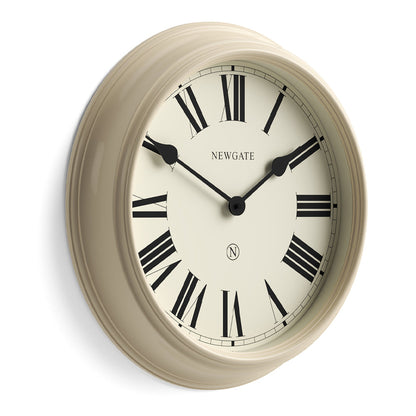 Newgate Notting Hill Wall Clock-Vanilla Cream