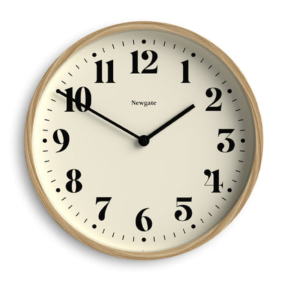 Newgate Number Four Theatre Wall Clock-Faux Wood