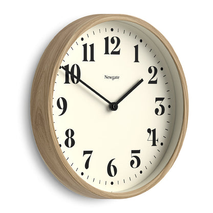 Newgate Number Four Theatre Wall Clock-Faux Wood