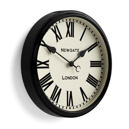 Newgate Spitalfields Wall Clock-Black