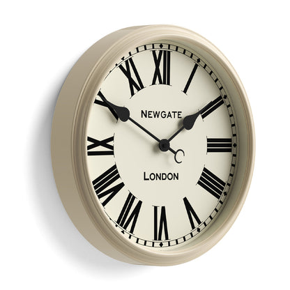 Newgate Spitalfields Wall Clock-Vanilla Cream