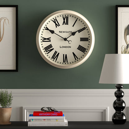 Newgate Spitalfields Wall Clock-Vanilla Cream