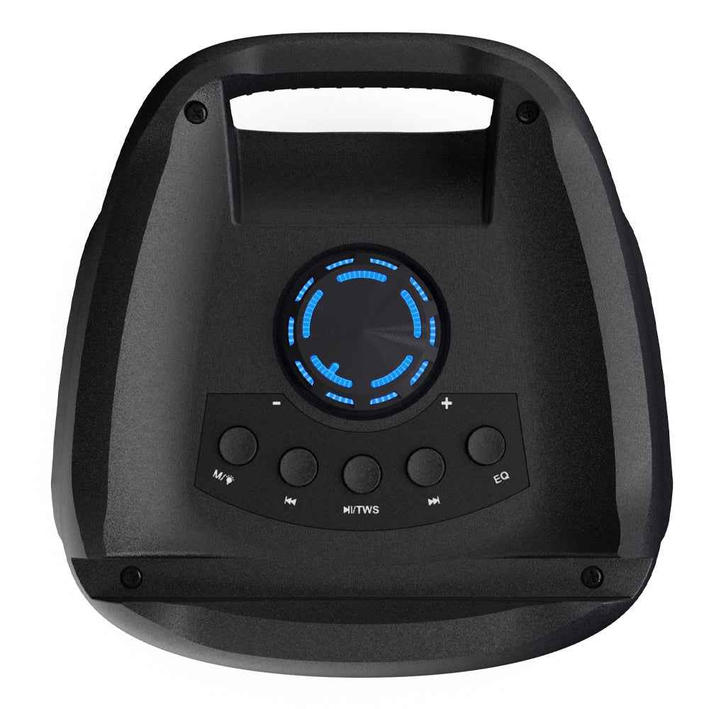 Majority PS200 - Party Speaker 100w Bluetooth Karaoke-DJ-Party-PA System - Black