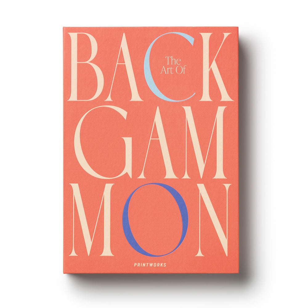Printworks Classic Art of Backgammon-Red