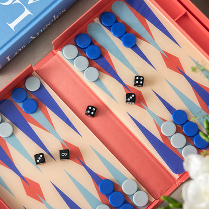 Printworks Classic Art of Backgammon-Red
