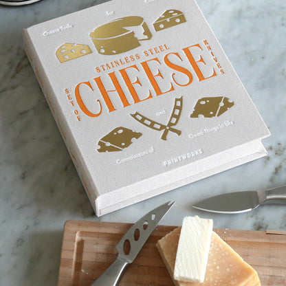 Printworks The Essentials Cheese Tools-Beige Orange