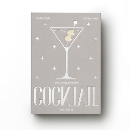 Printworks The Essentials Cocktail Tools-Grey