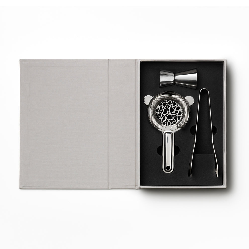 Printworks The Essentials Cocktail Tools-Grey