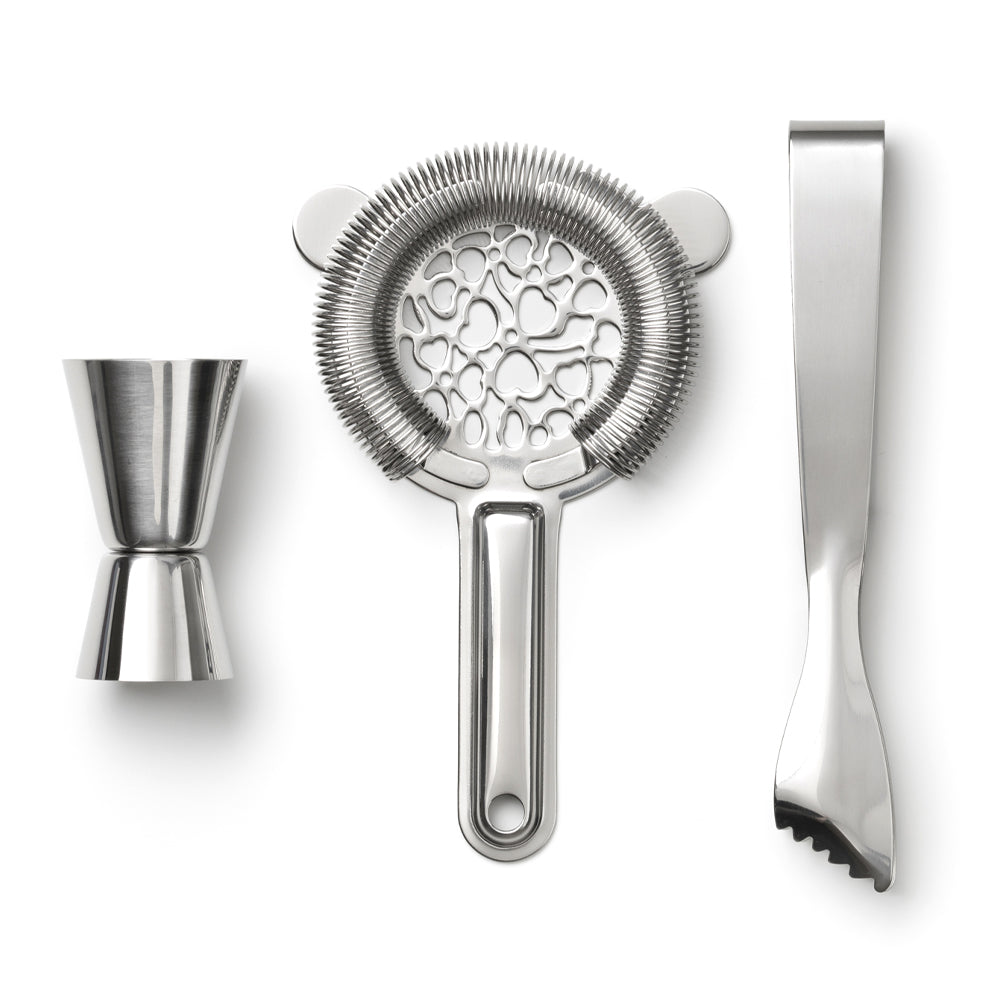 Printworks The Essentials Cocktail Tools-Grey