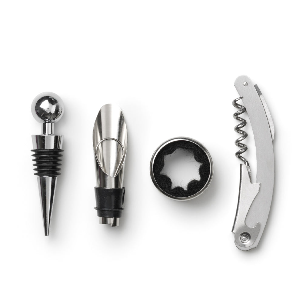 Printworks The Essentials Wine Tools-Green Pink