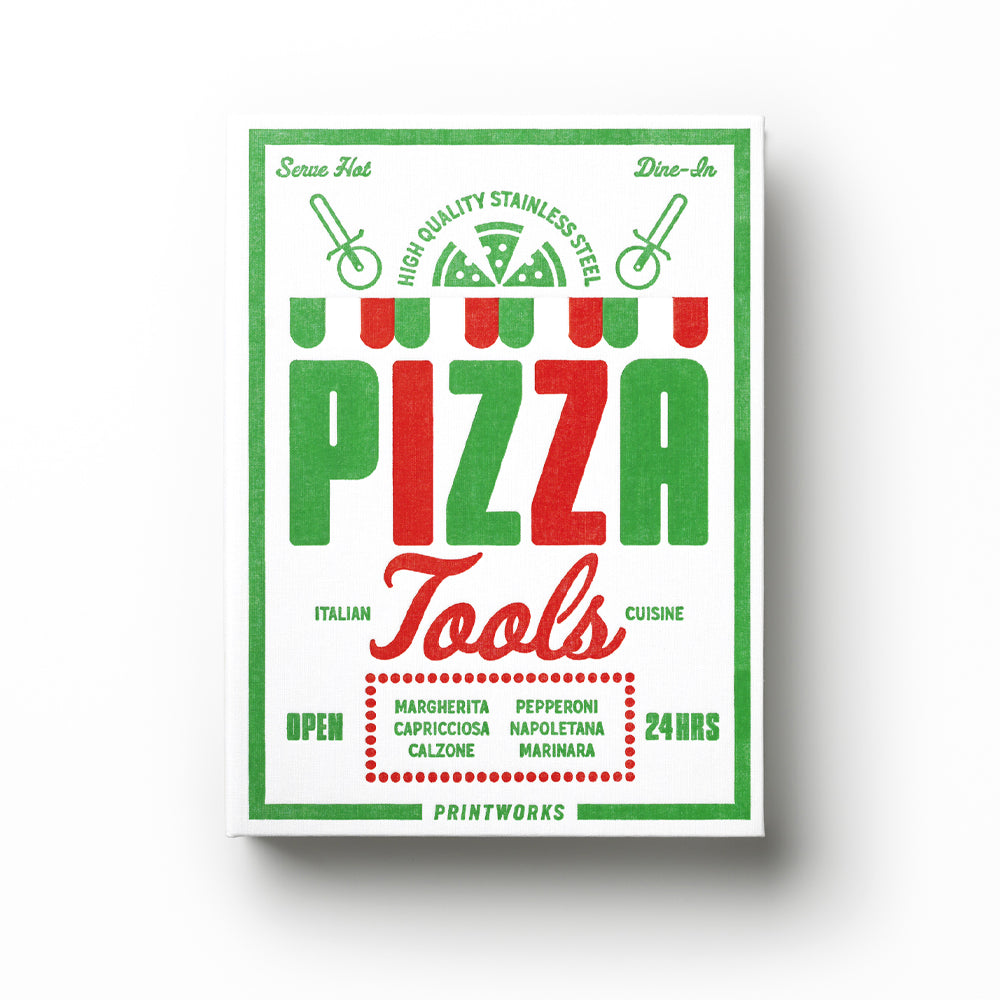 Printworks The Essentials Pizza Tools-Red White