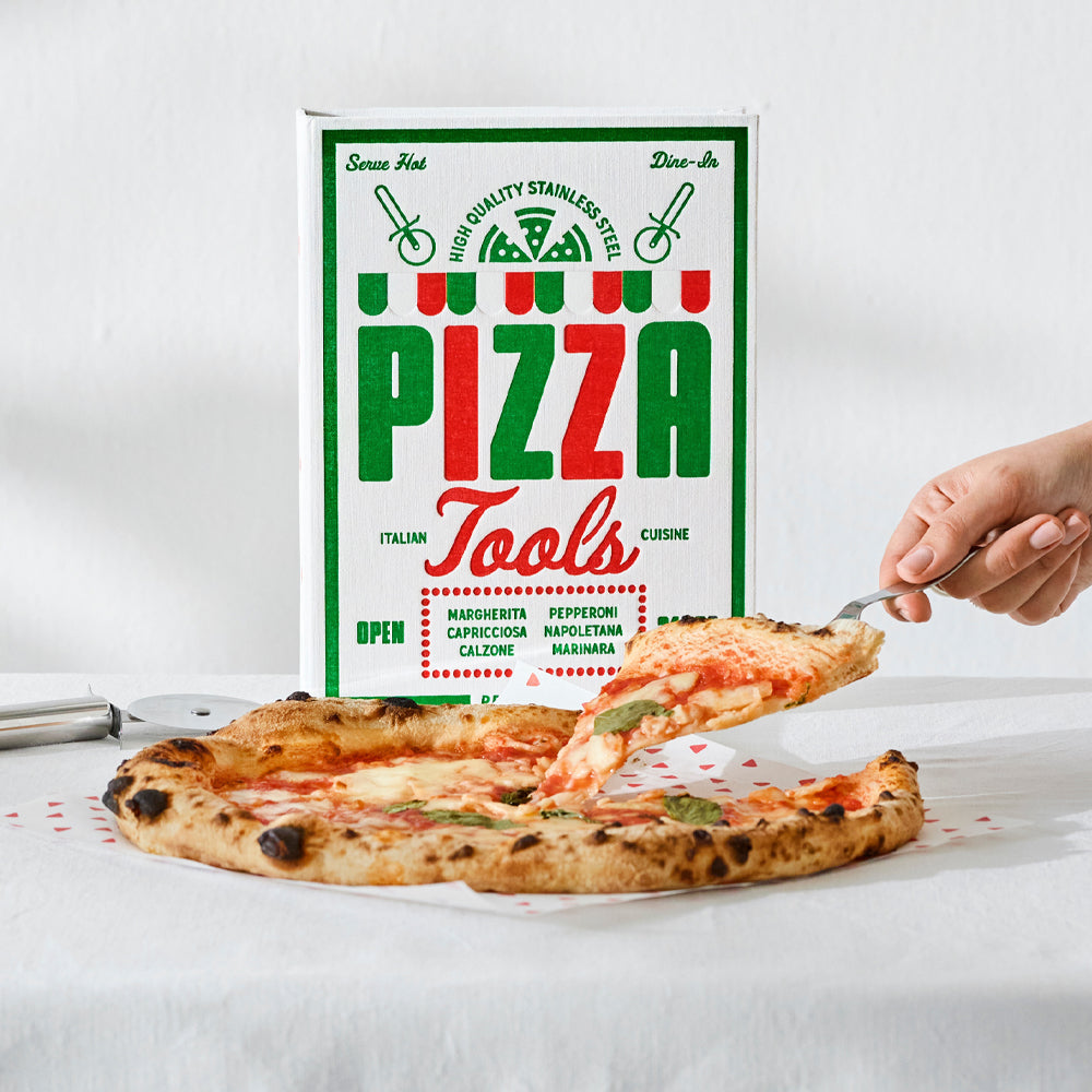 Printworks The Essentials Pizza Tools-Red White