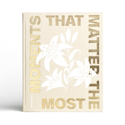 Printworks Photo Album-Moments That Matters The Most-Beige