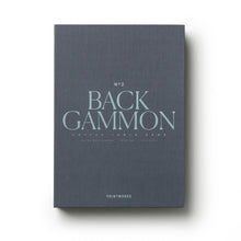 Printworks Classic Backgammon -Grey Blue