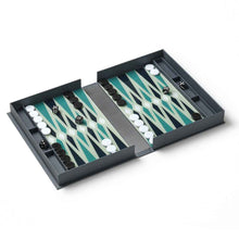 Printworks Classic Backgammon -Grey Blue
