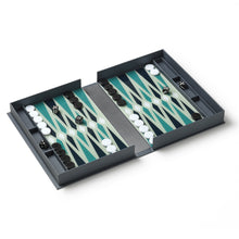 Printworks Classic Backgammon -Grey Blue