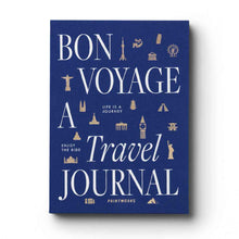 Printworks Bon Voyage Travel Journal-Blue Beige