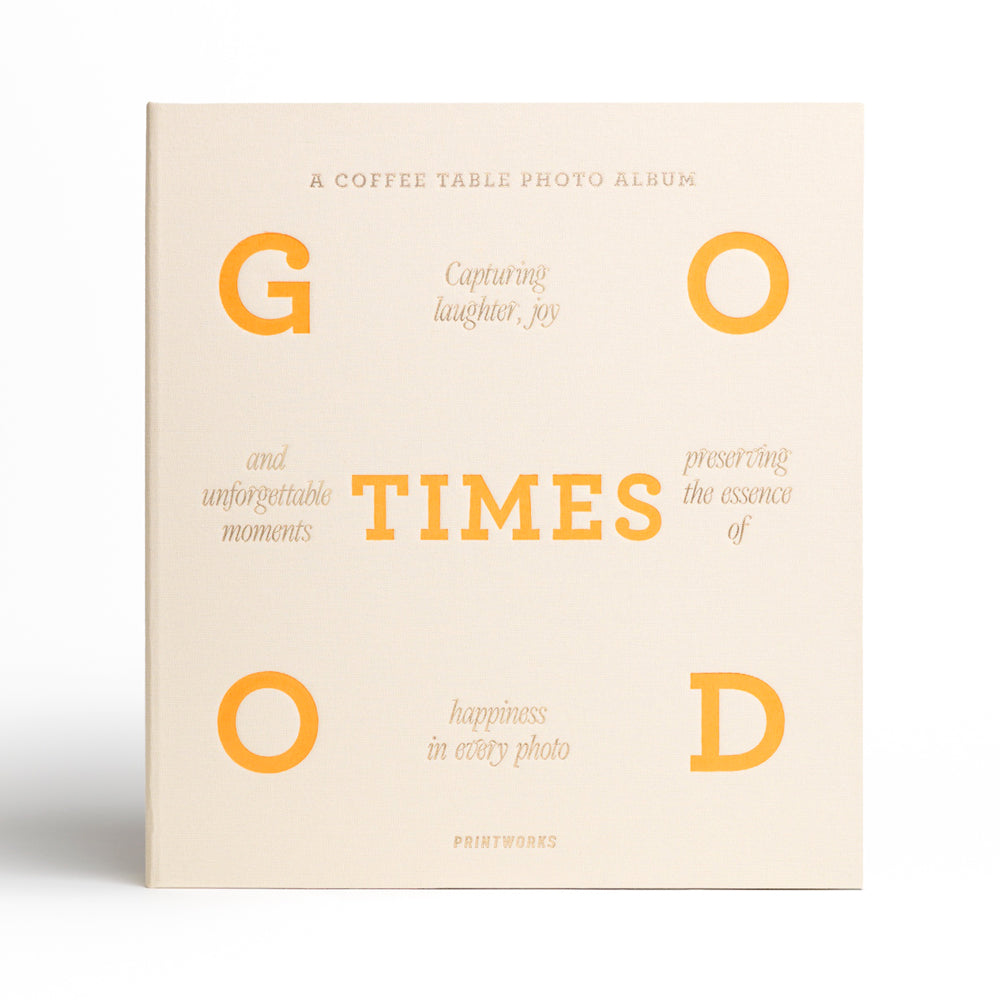 Printworks Photo Album-Good Times-Beige
