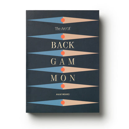 Printworks Classic Art of Backgammon-Anthracite Grey