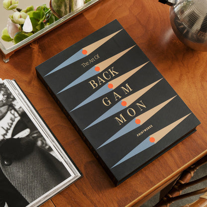 Printworks Classic Art of Backgammon-Anthracite Grey