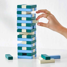 Printworks Play Tumbling Towers Green Blue