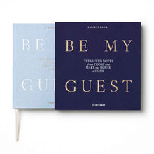 Printworks Guest Book-Be My Guest-Light Blue / Dark Blue