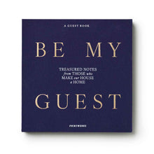 Printworks Guest Book-Be My Guest-Light Blue / Dark Blue