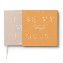 Printworks Guest Book Be My Guest-Beige Yellow