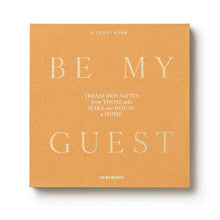 Printworks Guest Book Be My Guest-Beige Yellow