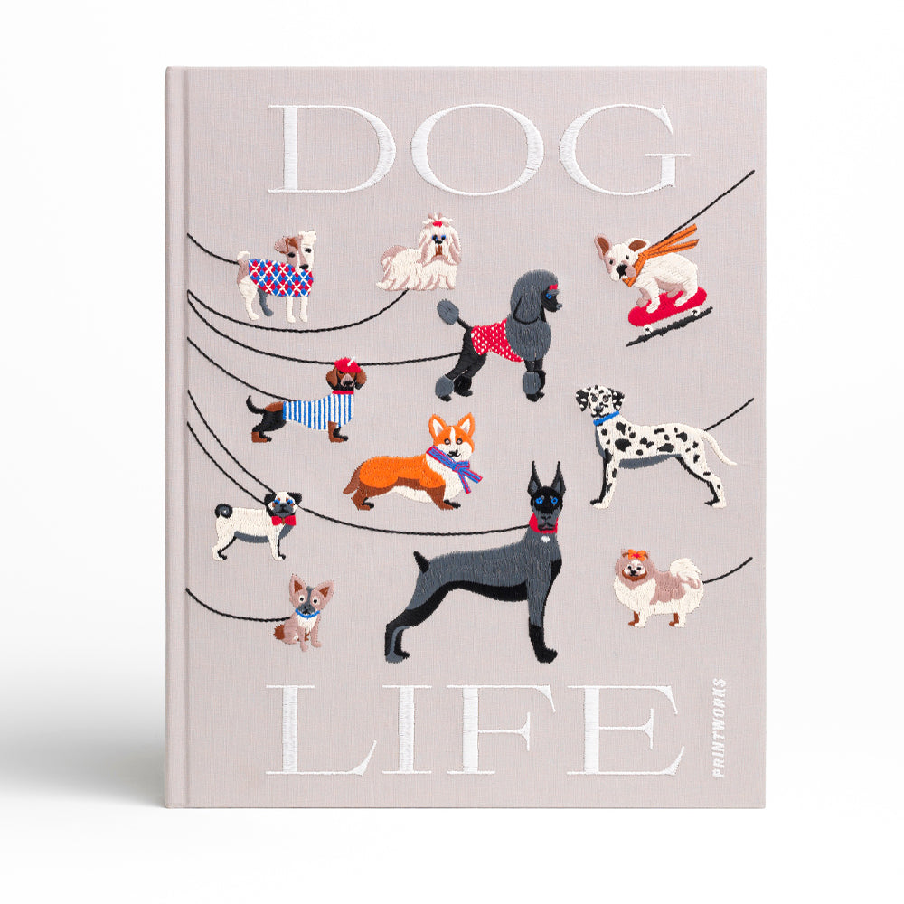 Printworks Embroidered Photo Album-Dogs