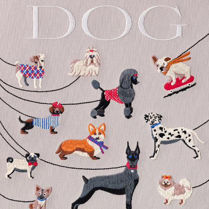 Printworks Embroidered Photo Album-Dogs